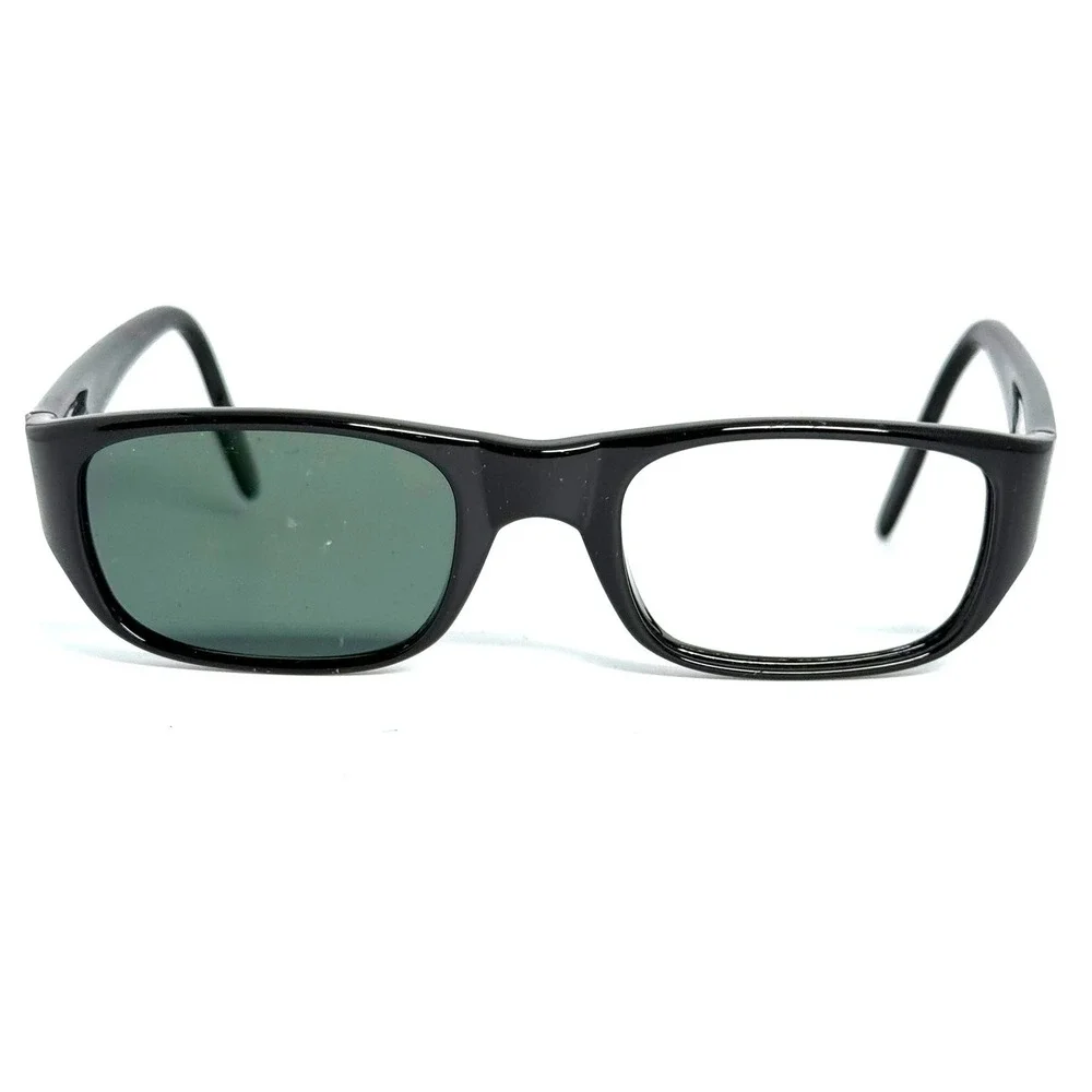Nautica San Juan 300 Black Rectangular Polarized Sunglasses Frames 51-21-135